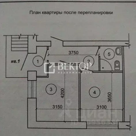 1-к кв. Костромская область, Шарья ул. Ивана Шатрова, 10Ак2 (36.0 м) - Фото 1