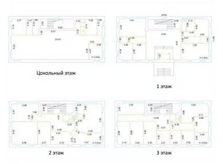 Помещение свободного назначения в Москва наб. Академика Туполева, ... - Фото 2