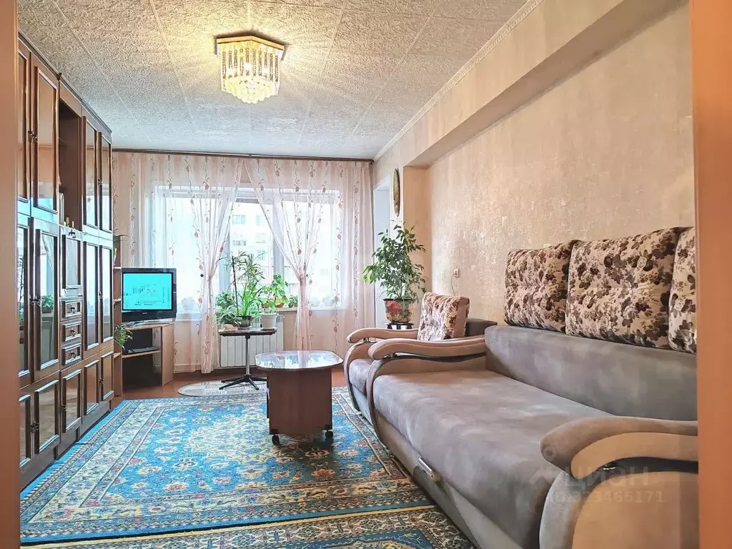 3-к кв. Кемеровская область, Юрга Кузбасский просп., 14 (65.4 м) - Фото 1