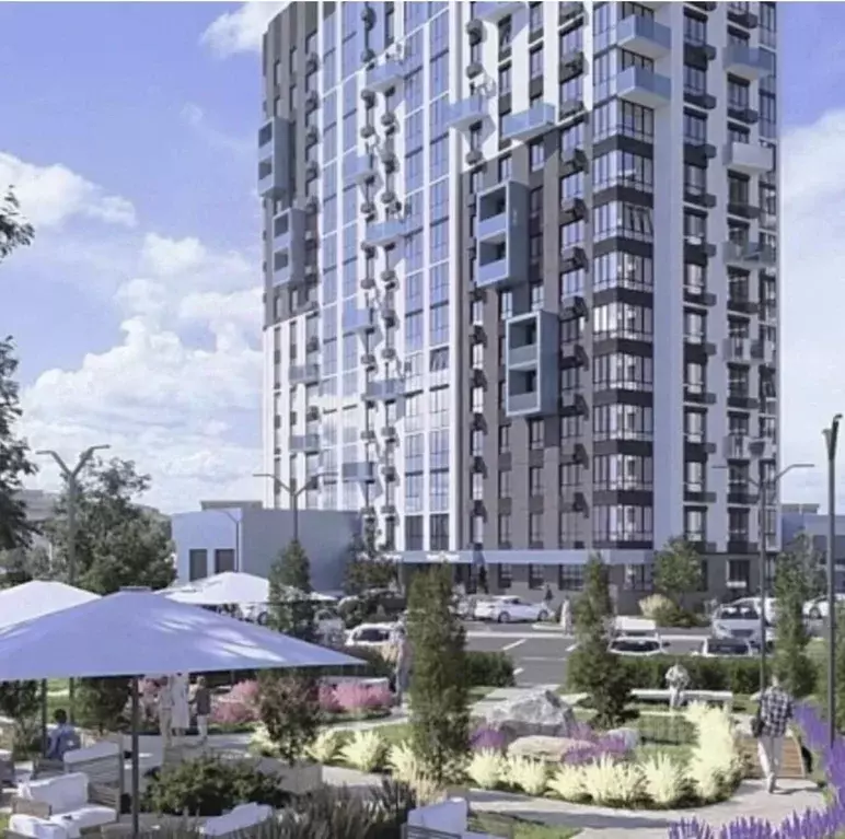 1-к кв. Брянская область, Брянск Московский мкр, Микрорайон Акватория ... - Фото 1