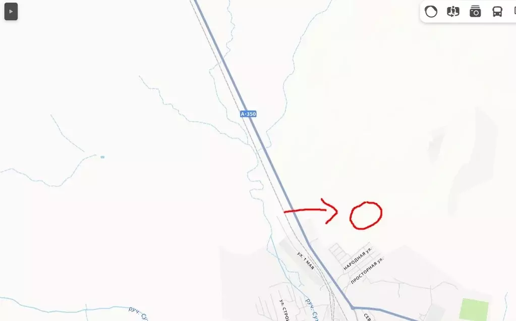 Участок в Забайкальский край, Забайкальский муниципальный округ  (99.0 ... - Фото 1