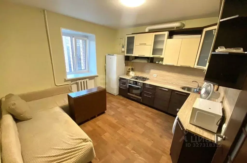 1-к кв. Татарстан, Казань ул. Хусаина Мавлютова, 44 (42.0 м) - Фото 1