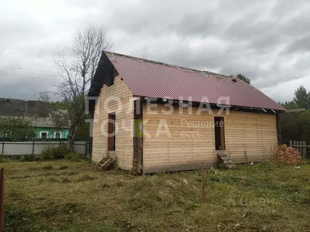 Дом в Новгородская область, Окуловский муниципальный округ, Котовское ... - Фото 1