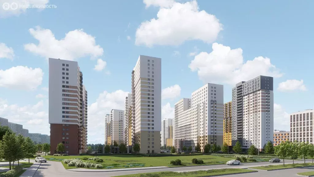 1-комнатная квартира: Сапроново, улица Западный Квартал, 5к2 (37.8 м) - Фото 1