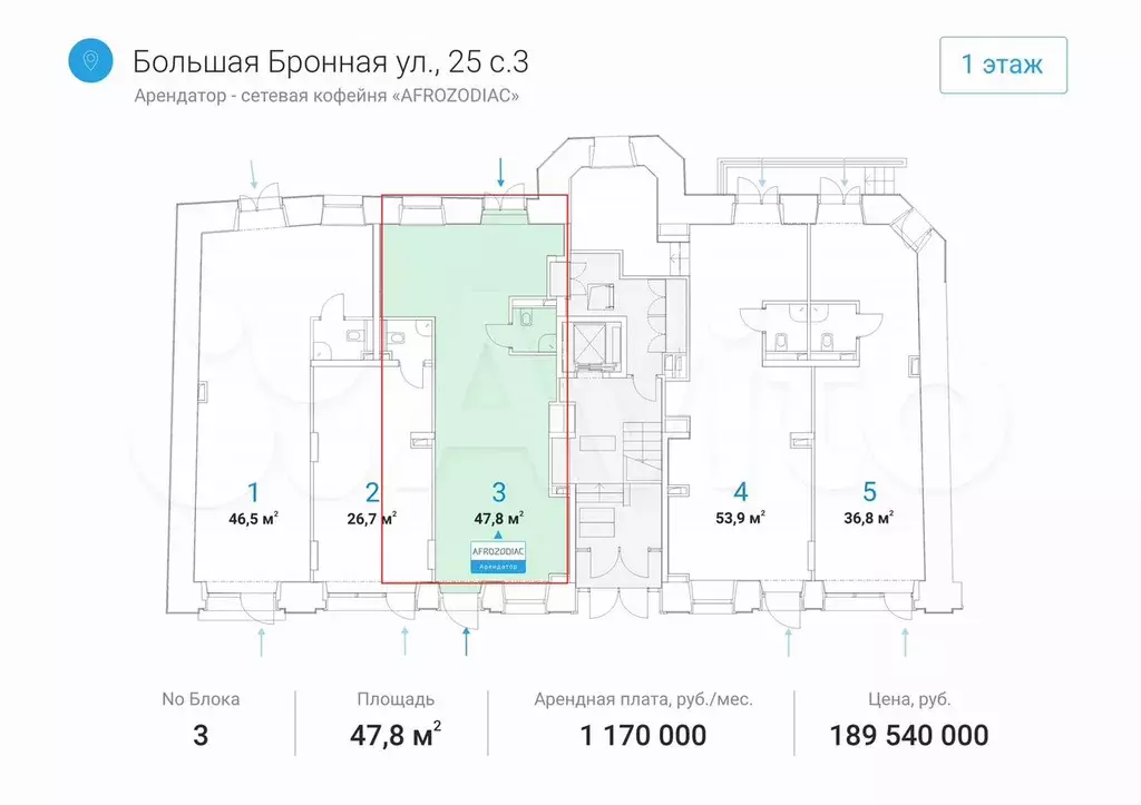 Габ на трафике, 47.8 м - Фото 0