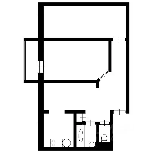 3-к кв. Санкт-Петербург пос. Понтонный, Южная ул., 19 (54.4 м) - Фото 2