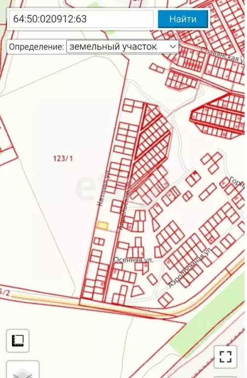 Участок в Саратовская область, Энгельс ул. Казачья, 3 (10.0 сот.) - Фото 1