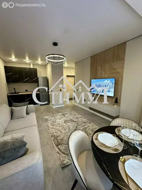 2-комнатная квартира: Абакан, улица Авиаторов, 1Д (40 м) - Фото 1