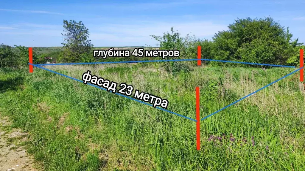 Участок в Краснодарский край, Анапа муниципальный округ, Чекон хут.  ... - Фото 1