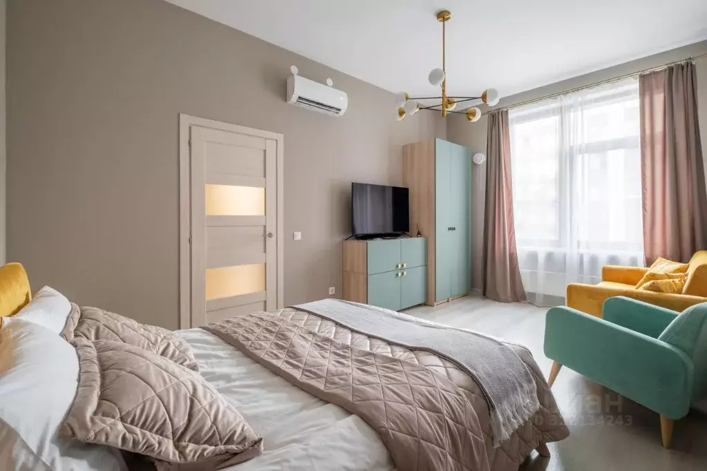 1-к кв. Санкт-Петербург ул. Александра Матросова, 3 (34.0 м) - Фото 1