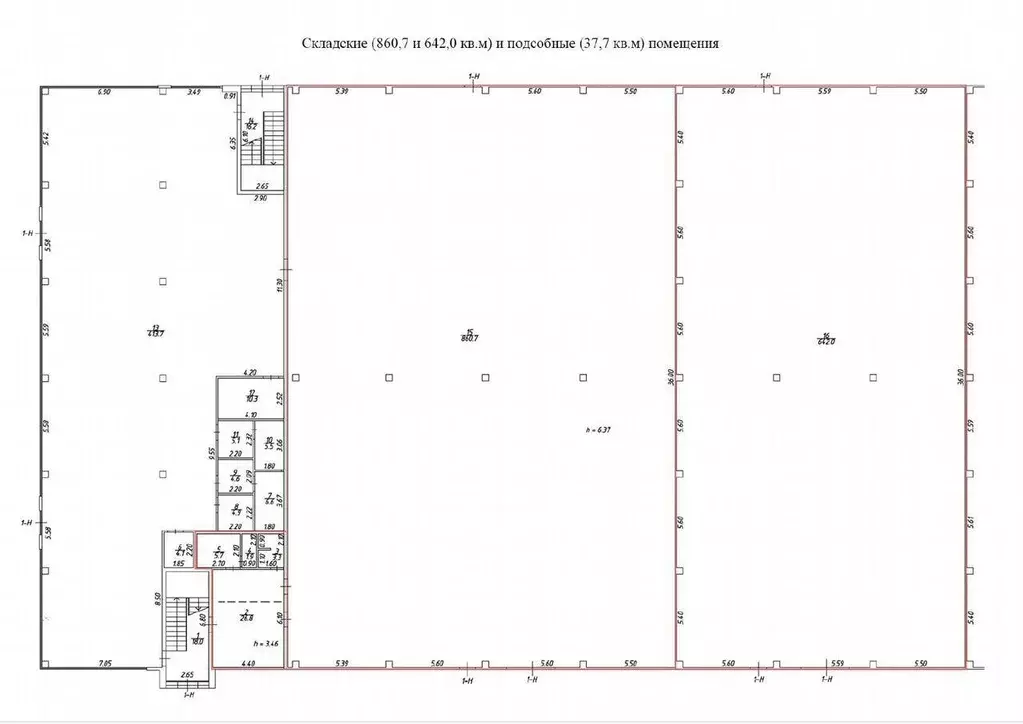 Склад в Санкт-Петербург ш. Таллинское, 198к2В (642 м) - Фото 2