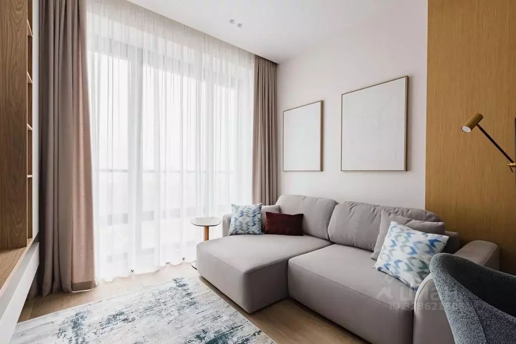 2-к кв. Москва Афи Парк Воронцовский жилой комплекс, 7 (48.0 м) - Фото 2