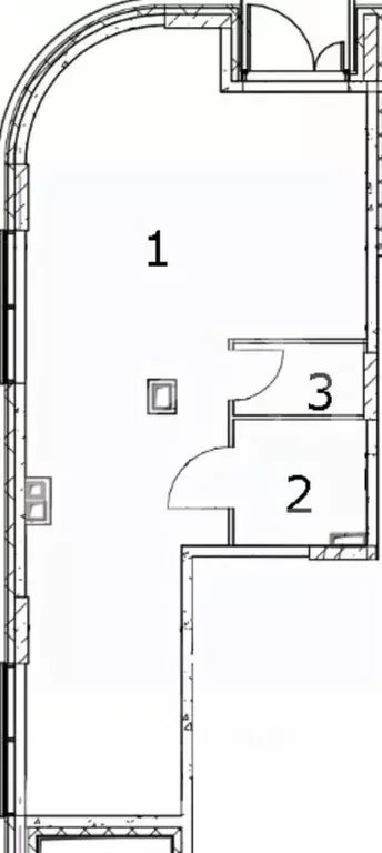 Торговая площадь в Москва ул. Петра Кончаловского, 5 (66 м) - Фото 2