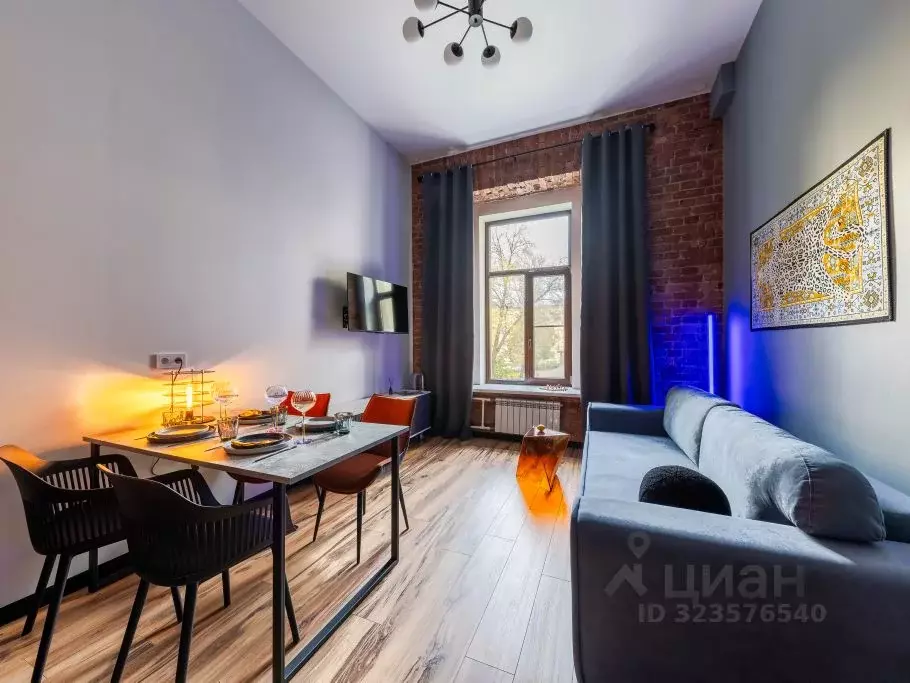 Студия Санкт-Петербург ул. Восстания, 55 (27.0 м) - Фото 1