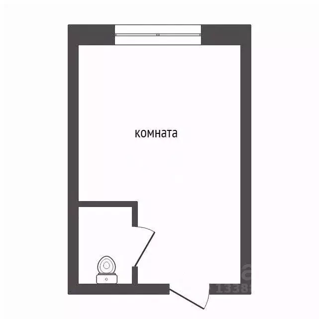 Студия Красноярский край, Красноярск ул. 52-й Квартал, 2 (18.9 м) - Фото 2