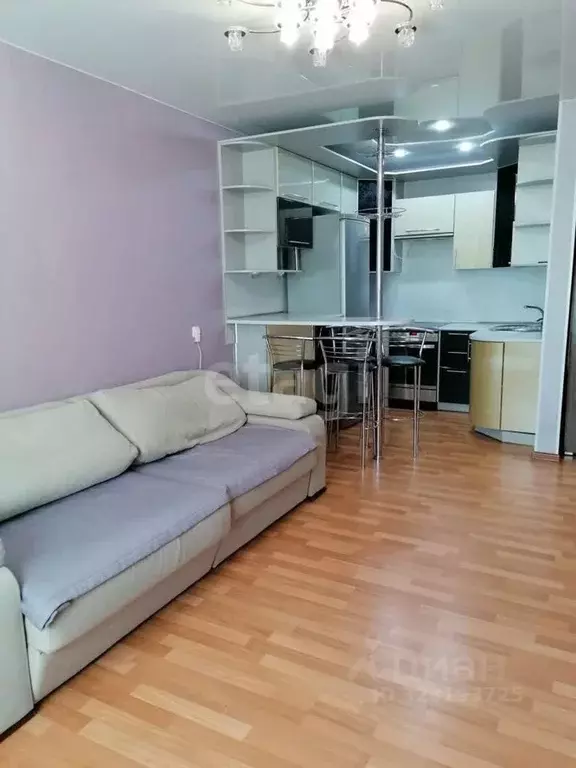 1-к кв. Амурская область, Благовещенск ул. Строителей, 68 (40.5 м) - Фото 2