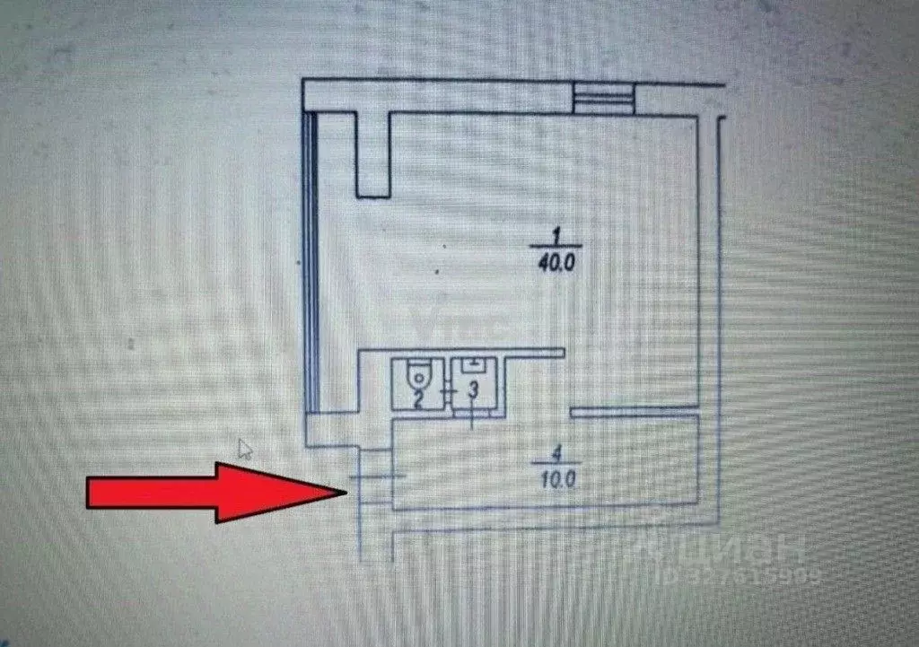 Помещение свободного назначения в Москва Харьковский проезд, 7К1А (50 ... - Фото 1