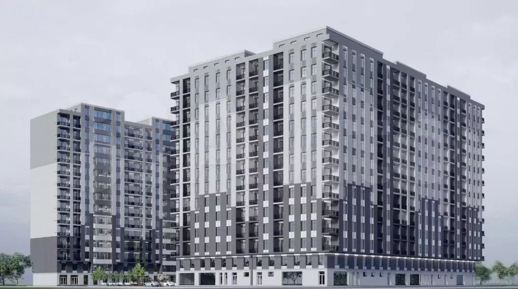 Квартира-студия, 34 м, 6/16 эт. - Фото 1
