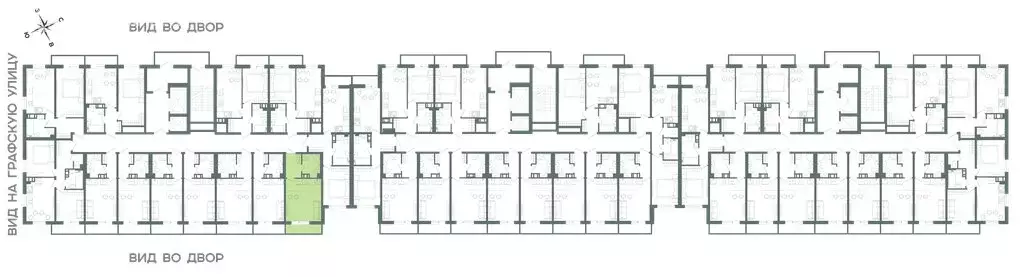 Квартира-студия: Мурино, Графская улица, 6к1 (23.1 м) - Фото 1