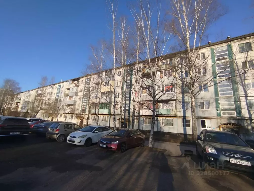 1-к кв. Новгородская область, Великий Новгород просп. Мира, 34к2 (29.9 ... - Фото 1