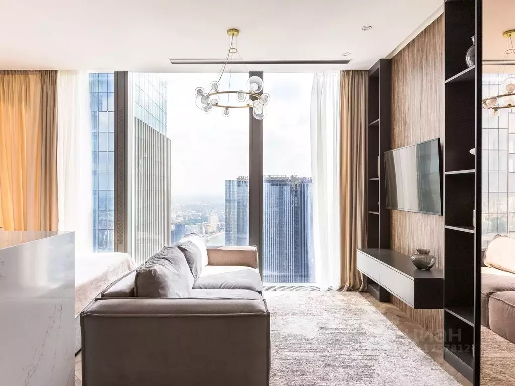 Студия Москва 1-й Красногвардейский проезд, 22с2 (50.0 м) - Фото 0