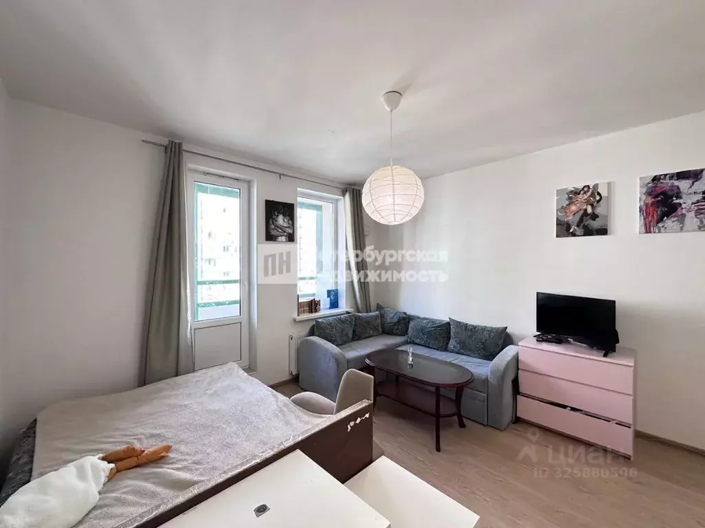 Студия Ленинградская область, Мурино Всеволожский район, бул. ... - Фото 1