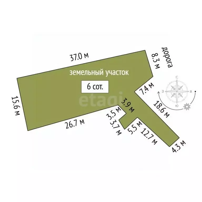 Участок в Владимирская область, Муром с. Дмитриевская Слобода, ул. ... - Фото 2