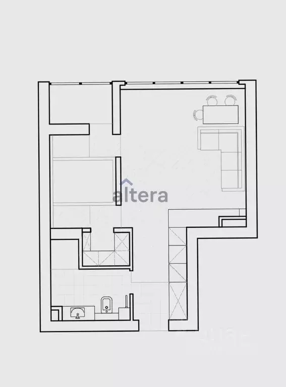 Студия Татарстан, Казань Проточная ул., 6 (38.6 м) - Фото 2