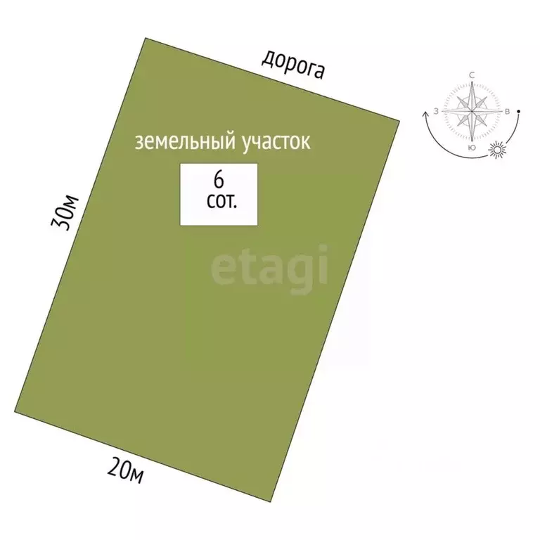 Участок в Ростовская область, Азовский район, Елизаветинское с/пос, ... - Фото 2