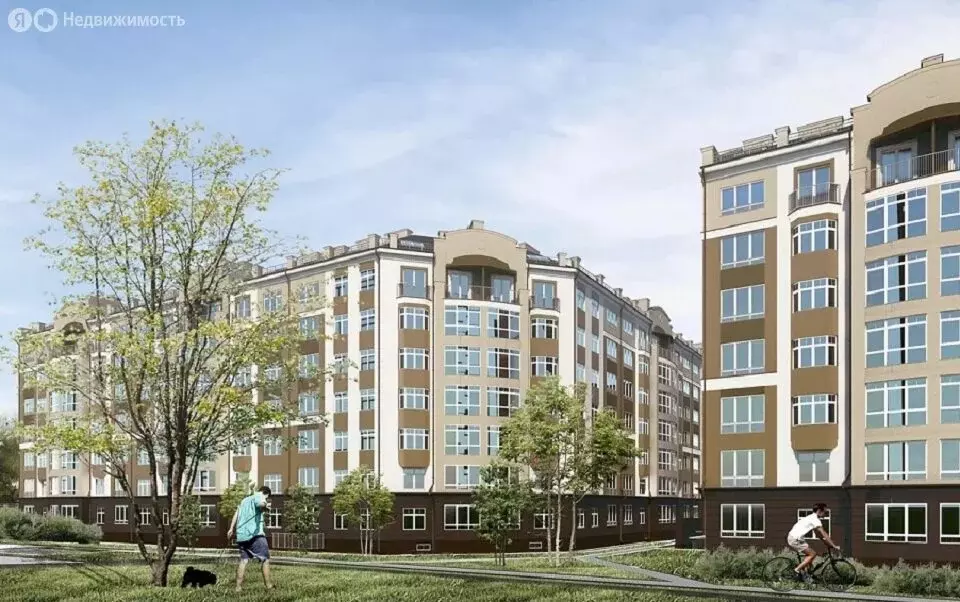 3-комнатная квартира: Калининград, улица Александра Невского, 192к1 ... - Фото 1