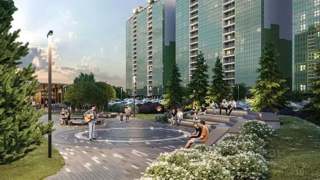 2-к кв. Красноярский край, Красноярск Нанжуль-Солнечный мкр, Аллея ... - Фото 2