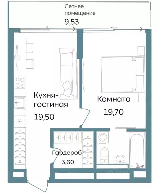 2-к кв. Крым, Саки ул. Морская (52.33 м) - Фото 1