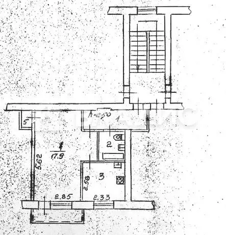 1-к кв. Волгоградская область, Волгоград Даугавская ул., 4 (32.4 м) - Фото 2