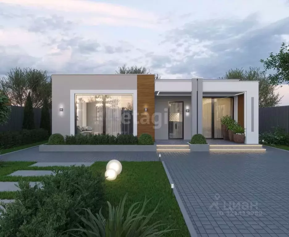 Дом в Крым, Симферопольский район, Трудовское с/пос, пос. Айкаван ул. ... - Фото 0