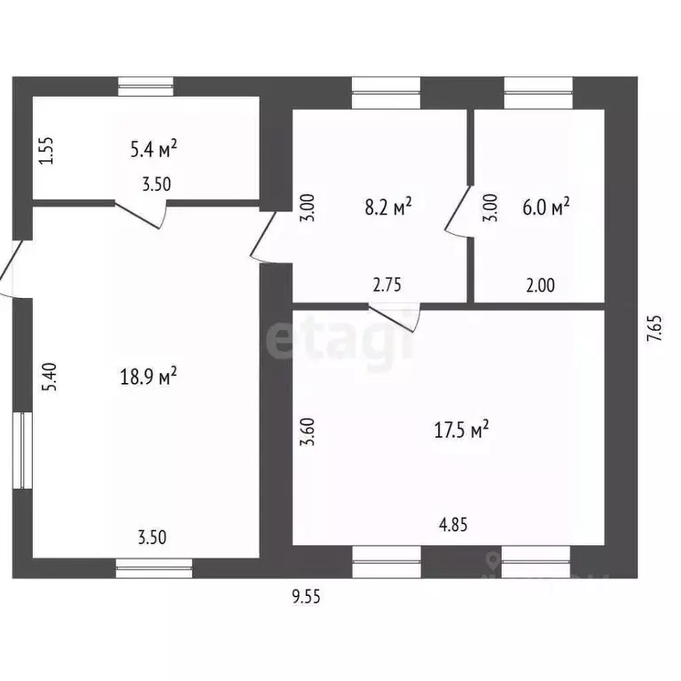 Дом в Ростовская область, Багаевский район, Манычская ст-ца ул. Кирова ... - Фото 1