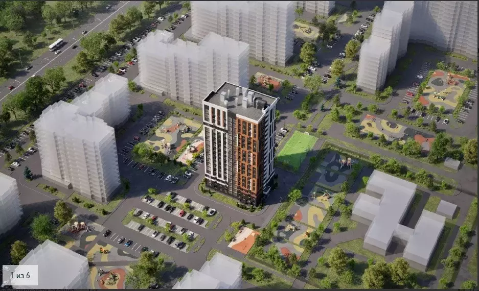 Продаётся 1-к квартира, 42.3 м - Фото 0