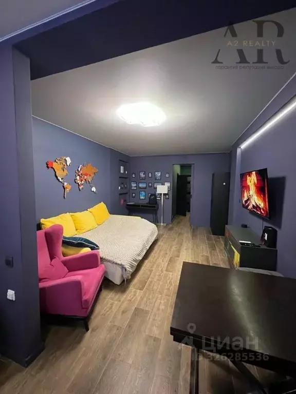 Студия Московская область, Химки Молодежная ул., 7к1 (32.0 м) - Фото 2