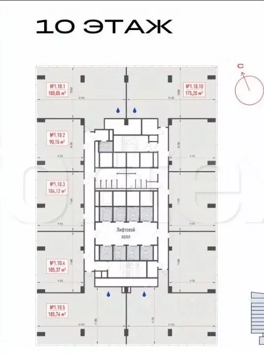 Офис в Москва Рябиновая ул., 44 (186 м) - Фото 1