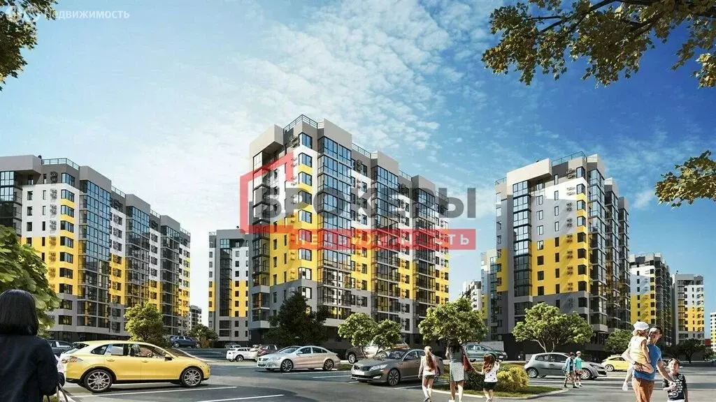 3-комнатная квартира: Молодёжное, Парковая улица, 1 (64.7 м) - Фото 2