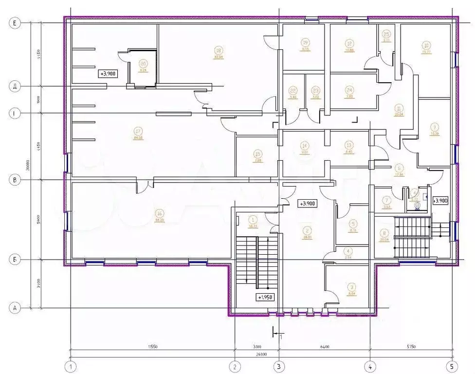 Офис в Тюменская область, Тюмень ул. Николая Зелинского, 17А (927 м) - Фото 1