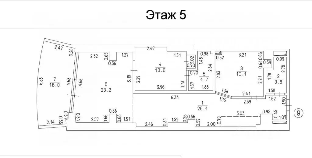 3-к кв. Крым, Ялта Приморский парк имени Гагарина кв-л, 9 (103.0 м) - Фото 1