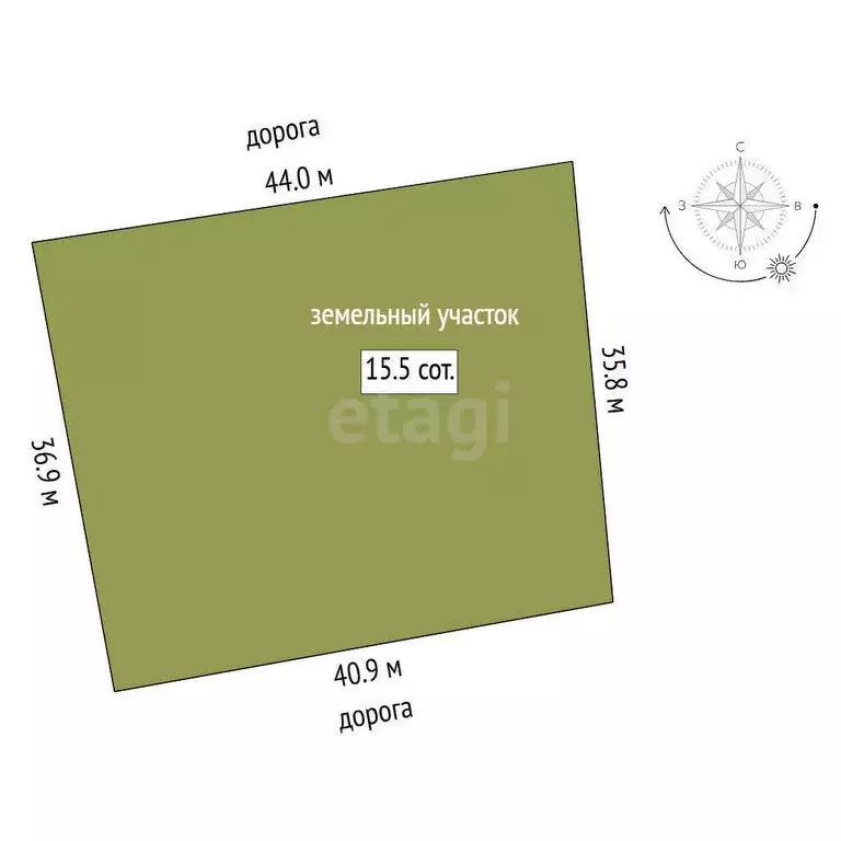 Участок в Тюменский муниципальный округ, СНТ Лесник-2, 1-я Центральная ... - Фото 1