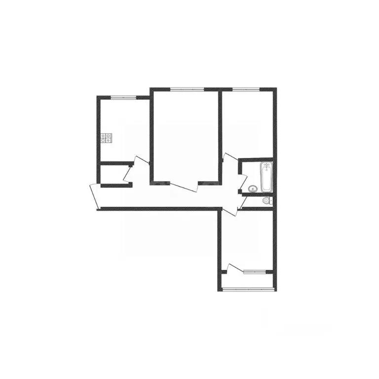 3-к кв. Смоленская область, Сафоново Завода ГМП мкр, 15 (63.7 м) - Фото 2