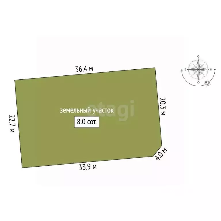 Участок в Ленинградская область, Ломоносовский район, Ропшинское ... - Фото 2