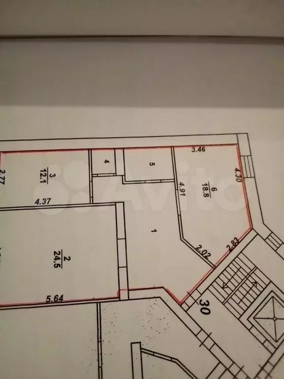 2-к. квартира, 78,8 м, 6/11 эт. - Фото 0