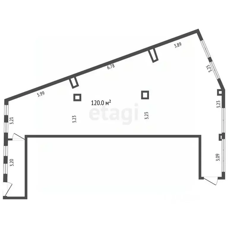 Помещение свободного назначения в Санкт-Петербург Туристская ул., 10к1 ... - Фото 2