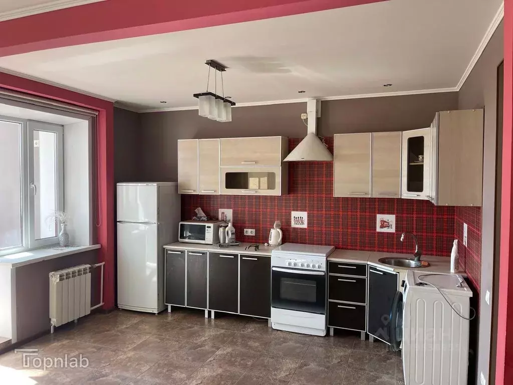 1-к кв. Тамбовская область, Тамбов ул. Максима Горького, 16 (44.6 м) - Фото 1