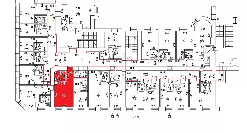 Квартира-студия: Санкт-Петербург, набережная Обводного канала, 169 (23 ... - Фото 2