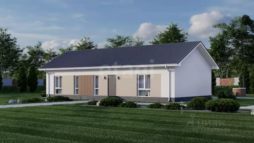 Дом в Тюменская область, Тюменский район, с. Кулига ул. Янтарная (98 ... - Фото 1