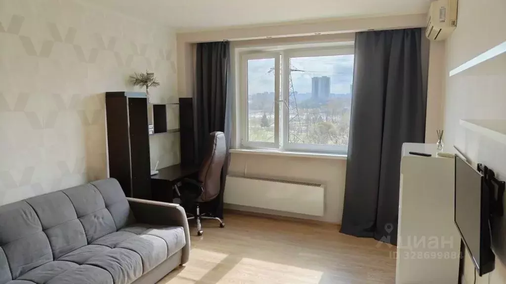 1-к кв. Москва Поречная ул., 21 (39.0 м) - Фото 1